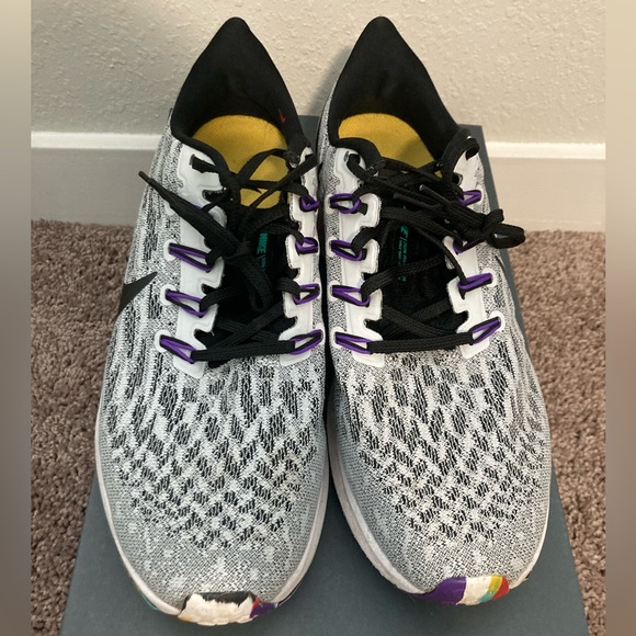 Nike zoom Pegasus 36 fly net running shoe sneaker, men’s size 9.5 athletic - Picture 3 of 4